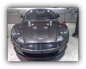 Aston Martin DBS with paint protection film fitted