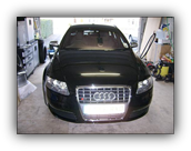 Audi A6 with paint protection film