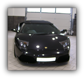 Paint protection film fitted to a Lamborghini Gallardo